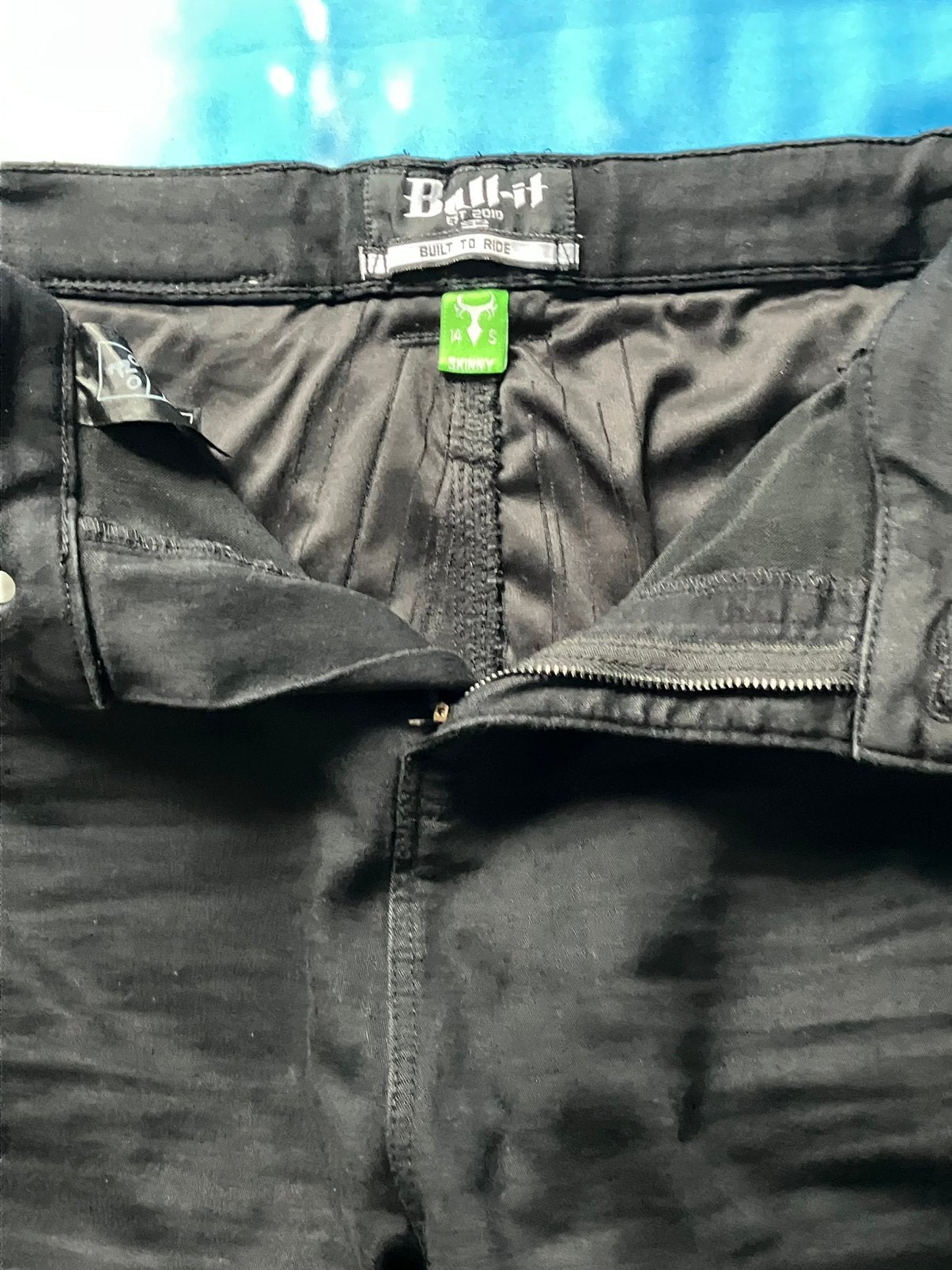 Motor dames jeans. Maat 30/30.Bull It., Motoren, Kleding | Motorkleding, Ophalen of Verzenden, Tweedehands, Dames, Broek | textiel