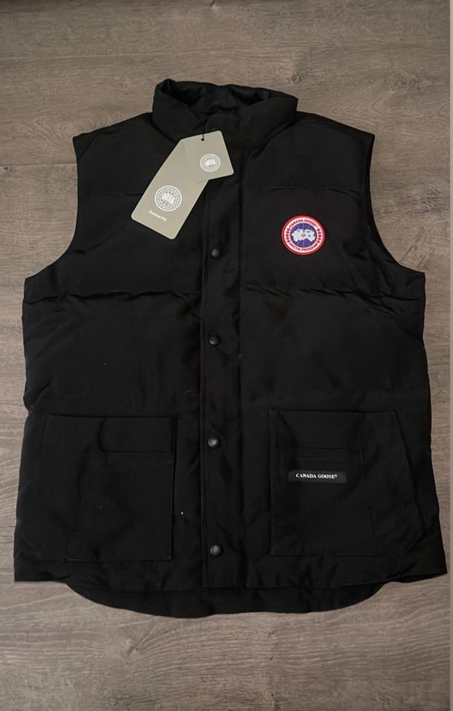 Canada Goose Bodywarmer - Zwart, Verzenden, Zo goed als nieuw, Maat 38/40 (M), Zwart