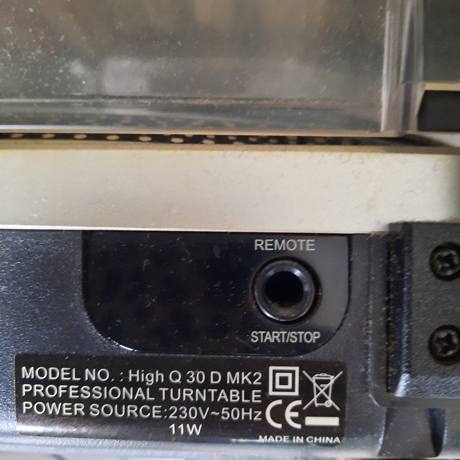 JB Systems High Q 30 D MK2 Platenspeler, Gebruikt, Pitch-regelaar, Platenspeler, Ophalen