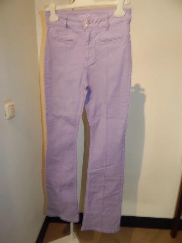 Studio Anneloes nieuwe broek boot cute fit mooi paars S