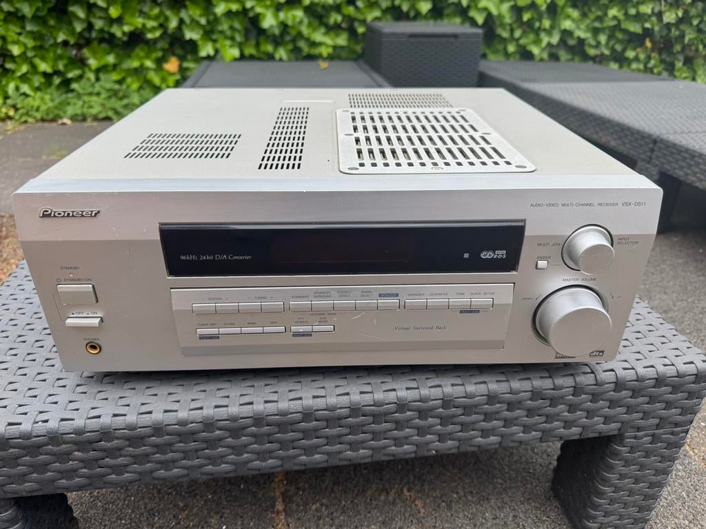 Pioneer VSX-D511 Audio/Video Receiver dobly surround, Ophalen of Verzenden, Gebruikt, 120 watt of meer, Pioneer