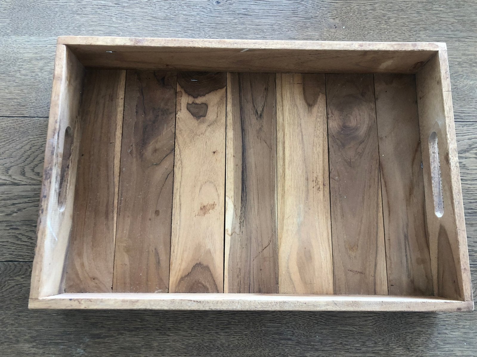 Dienblad Vierkant Bruin, Ophalen, Nieuw, Vierkant, Hout