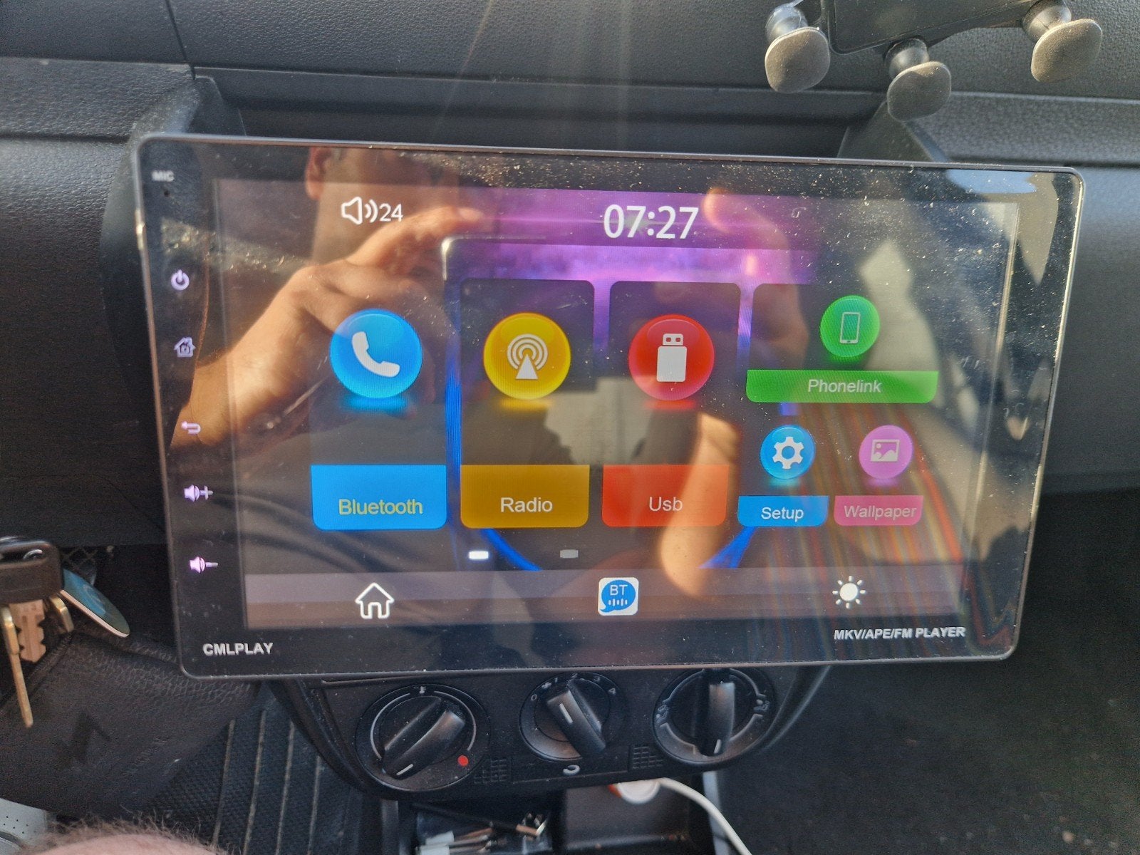Autoradio met carplay dab+  Android Apple, Ophalen