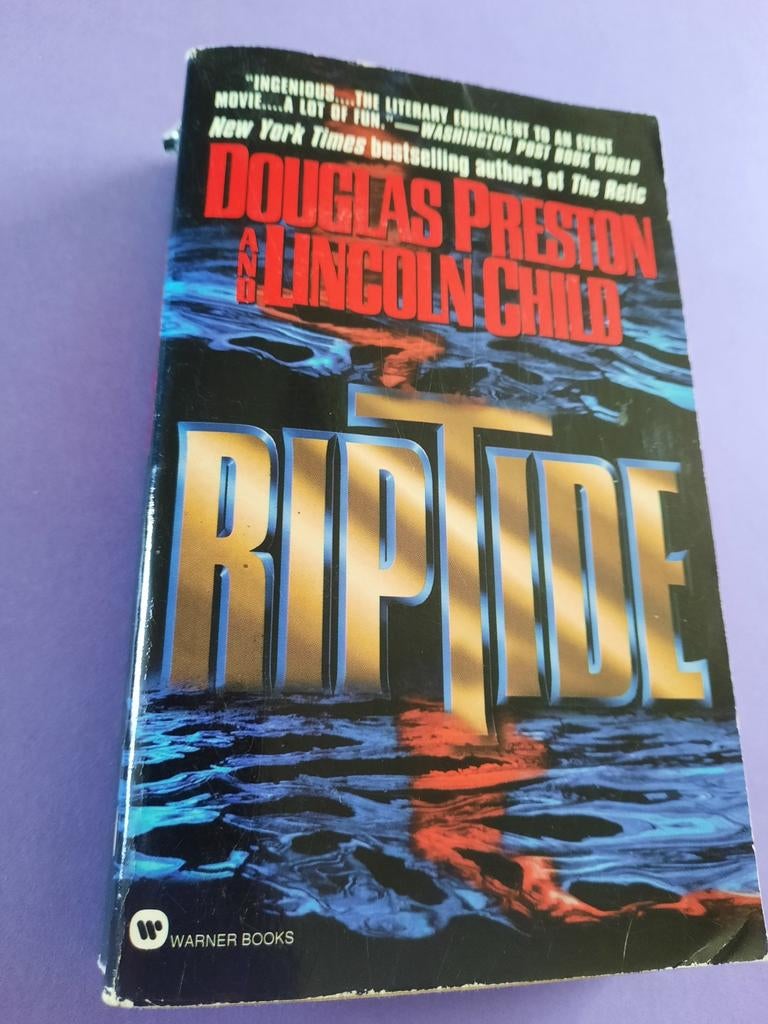 Douglas Preston. Riptide, Ophalen of Verzenden, Gelezen