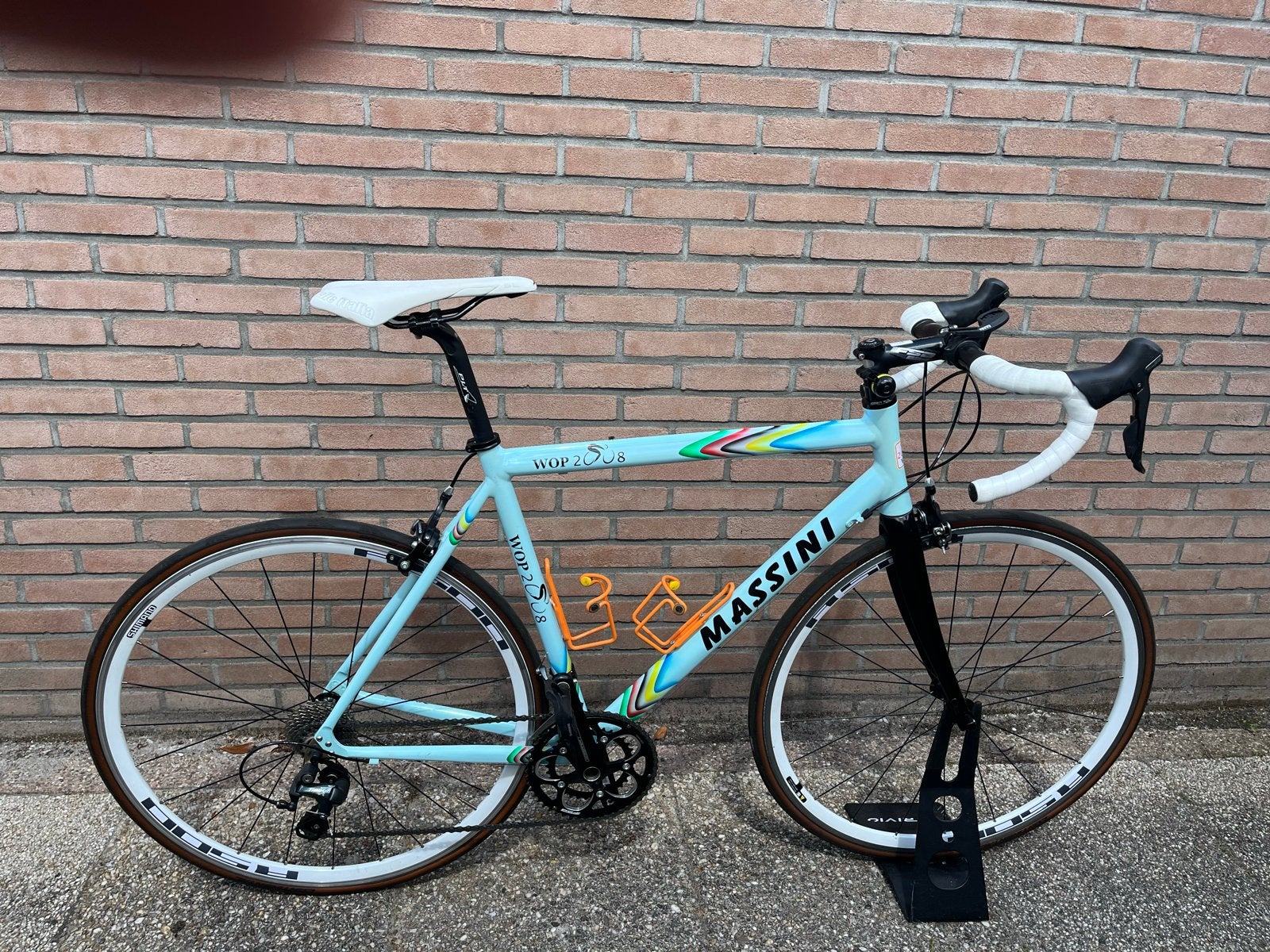 Massini Racefiets,, Zo goed als nieuw, 15 tot 20 versnellingen, 53 tot 57 cm, Ophalen