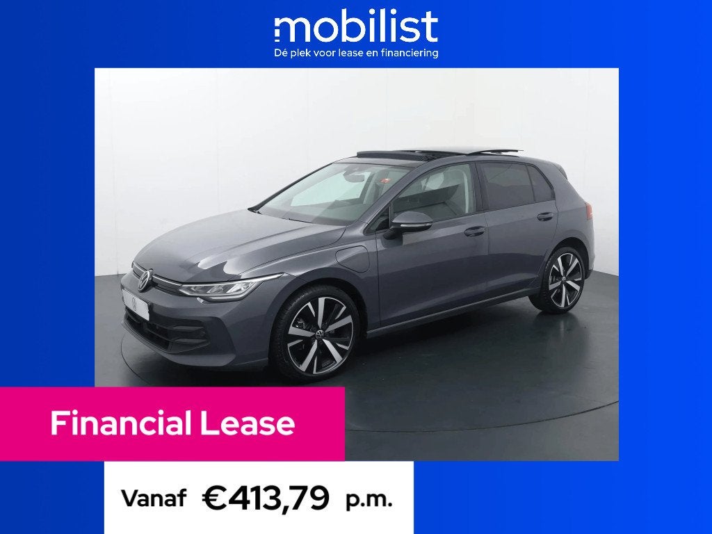 Volkswagen Golf 1.5 eHybrid Life Edition (bj 2025), Automaat, Bedrijf, 1700 kg, Zilver of Grijs