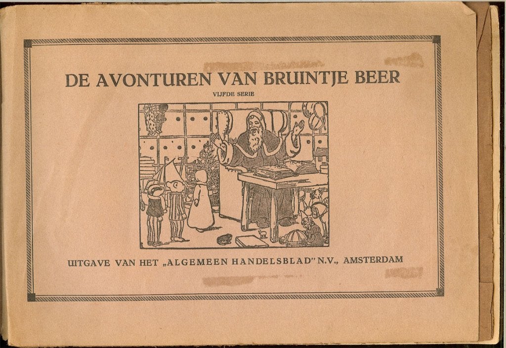 DE AVONTUREN VAN BRUINTJE BEER Uitgave: Algemeen, Eén stripboek, Ophalen of Verzenden, Gelezen