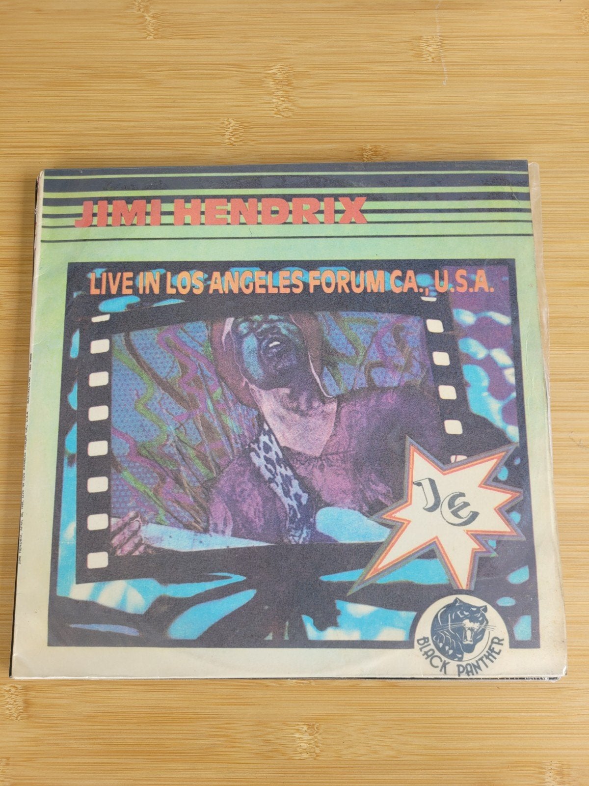 Jimi Hendrix Live LA Forum USA 1969 LP Vinyl Roemeense Pers, Ophalen of Verzenden, Zo goed als nieuw, 12 inch, Poprock