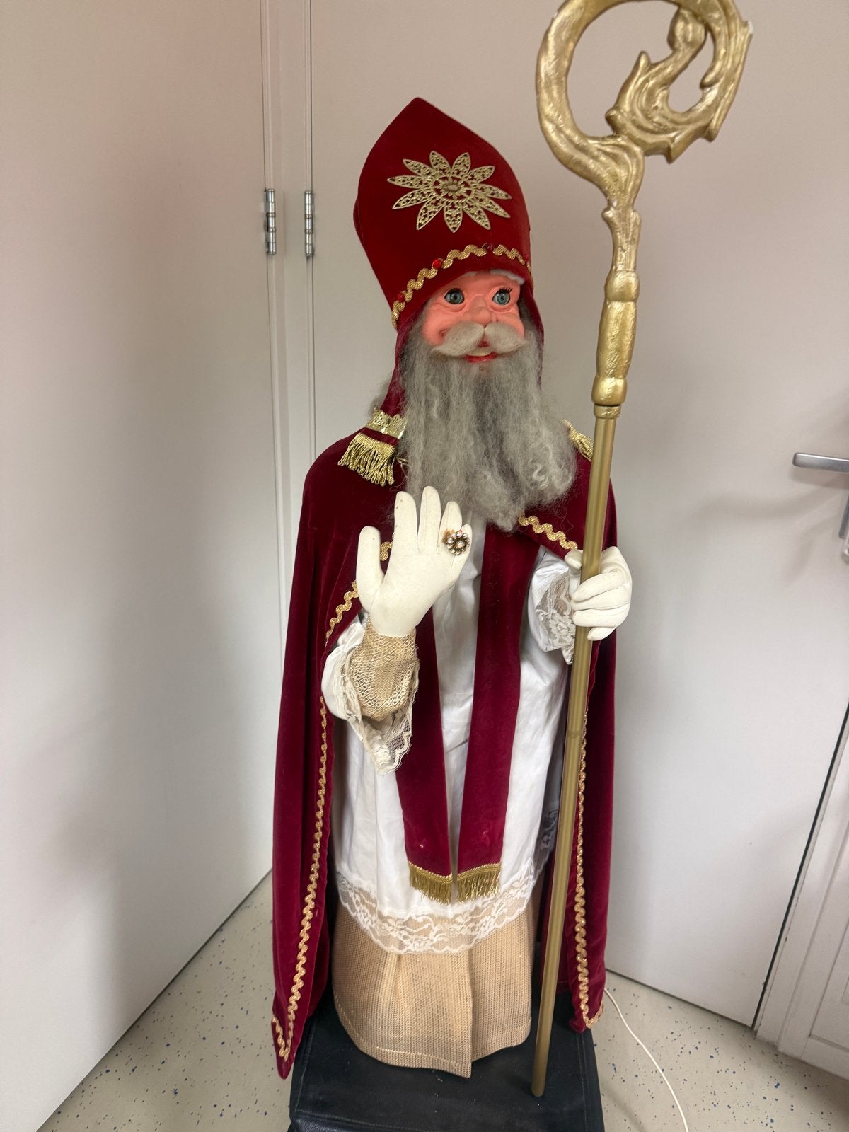 Ruitentikker Sinterklaas automaton, Ophalen of Verzenden, Gebruikt