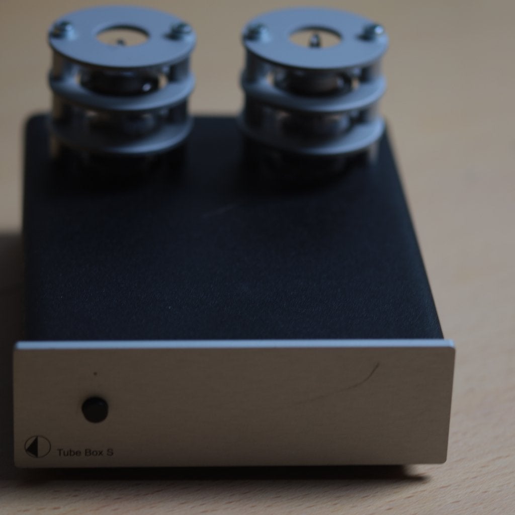 Pro-Ject Tube Box S MC/MM Phono Voorversterker, Ophalen of Verzenden, Zo goed als nieuw, Platenspeler-onderdeel, Overige merken
