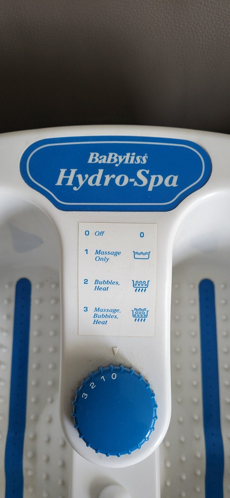 Luxe BaByliss Hydro-Spa Voetenbad massage- en bubbelfunctie, Ophalen of Verzenden, Zo goed als nieuw, Overige typen