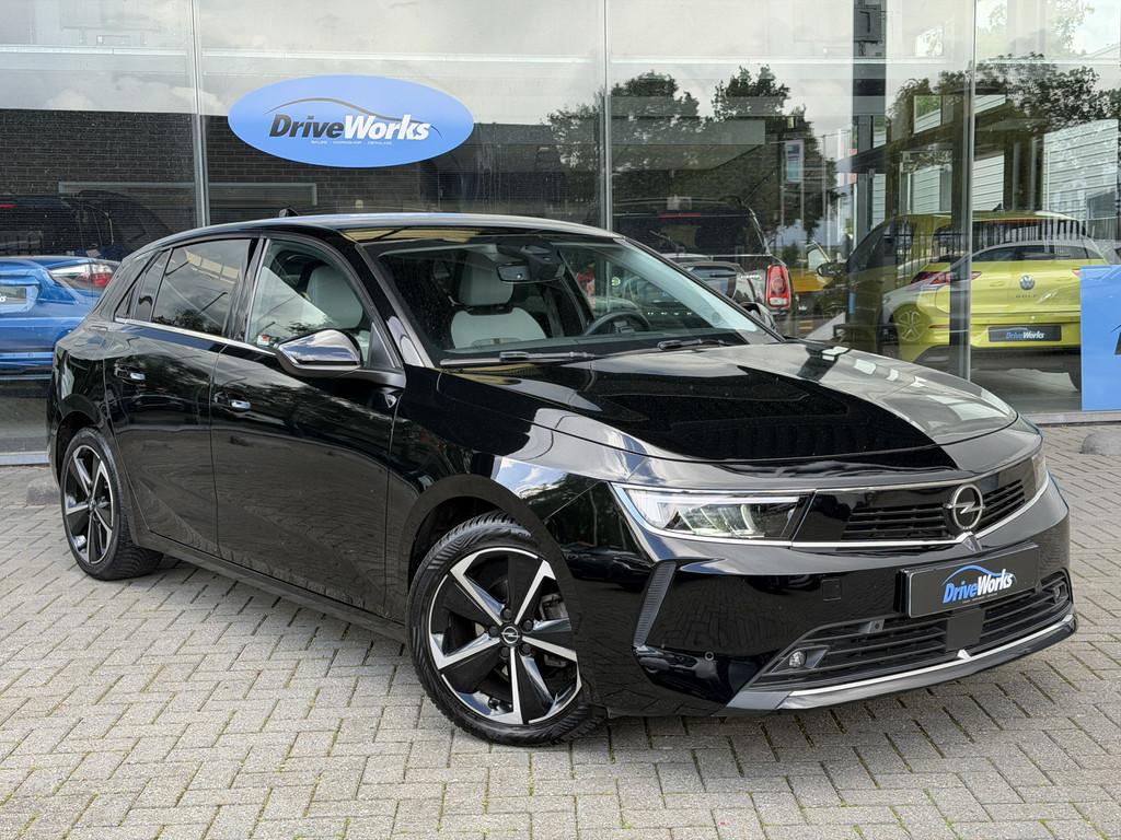 Opel Astra 1.2 Turbo GS | Virtual | Adaptive Cruise C | AGR, Gebruikt, 1199 cc, Met garantie (alle), Leder en Stof