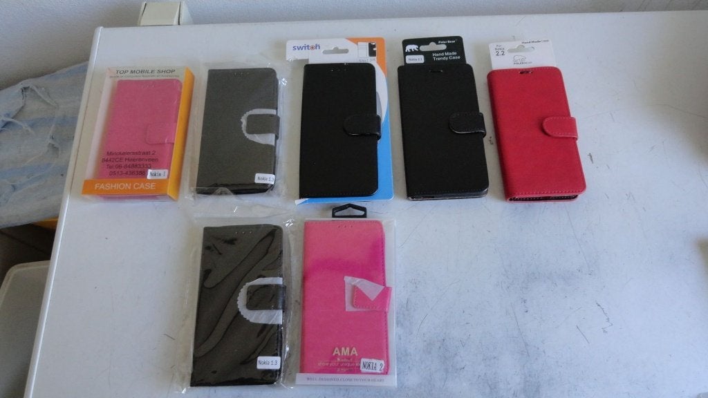 Hoesjes , Bookcase Nokia 1 en 1.3 en 2, Nokia 2.1 en 2.2, Ophalen of Verzenden, Zo goed als nieuw, Hoesje of Tasje