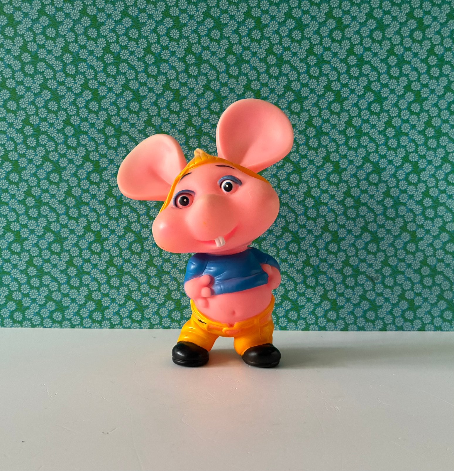 Vintage piep figuur ; Topo Gigio muis, Gebruikt, Ophalen of Verzenden, Nvt, Nvt