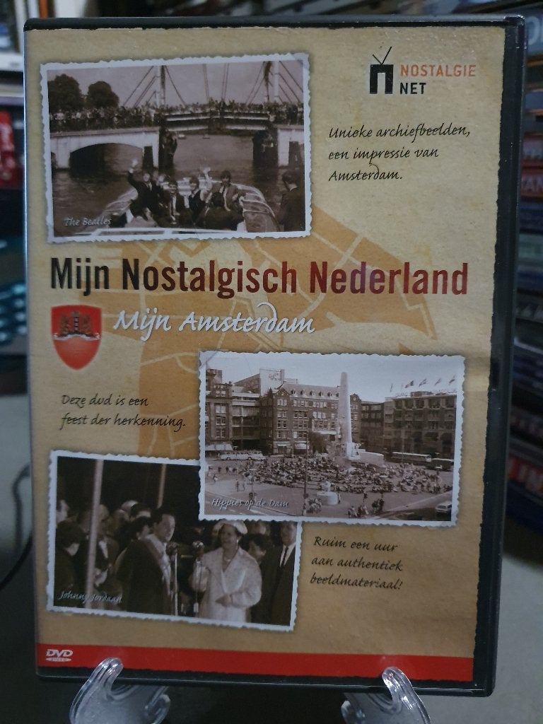 Mijn Nostalgisch Nederland - Mijn Amsterdam; dvd, Cd's en Dvd's, Alle leeftijden, Ophalen, Zo goed als nieuw