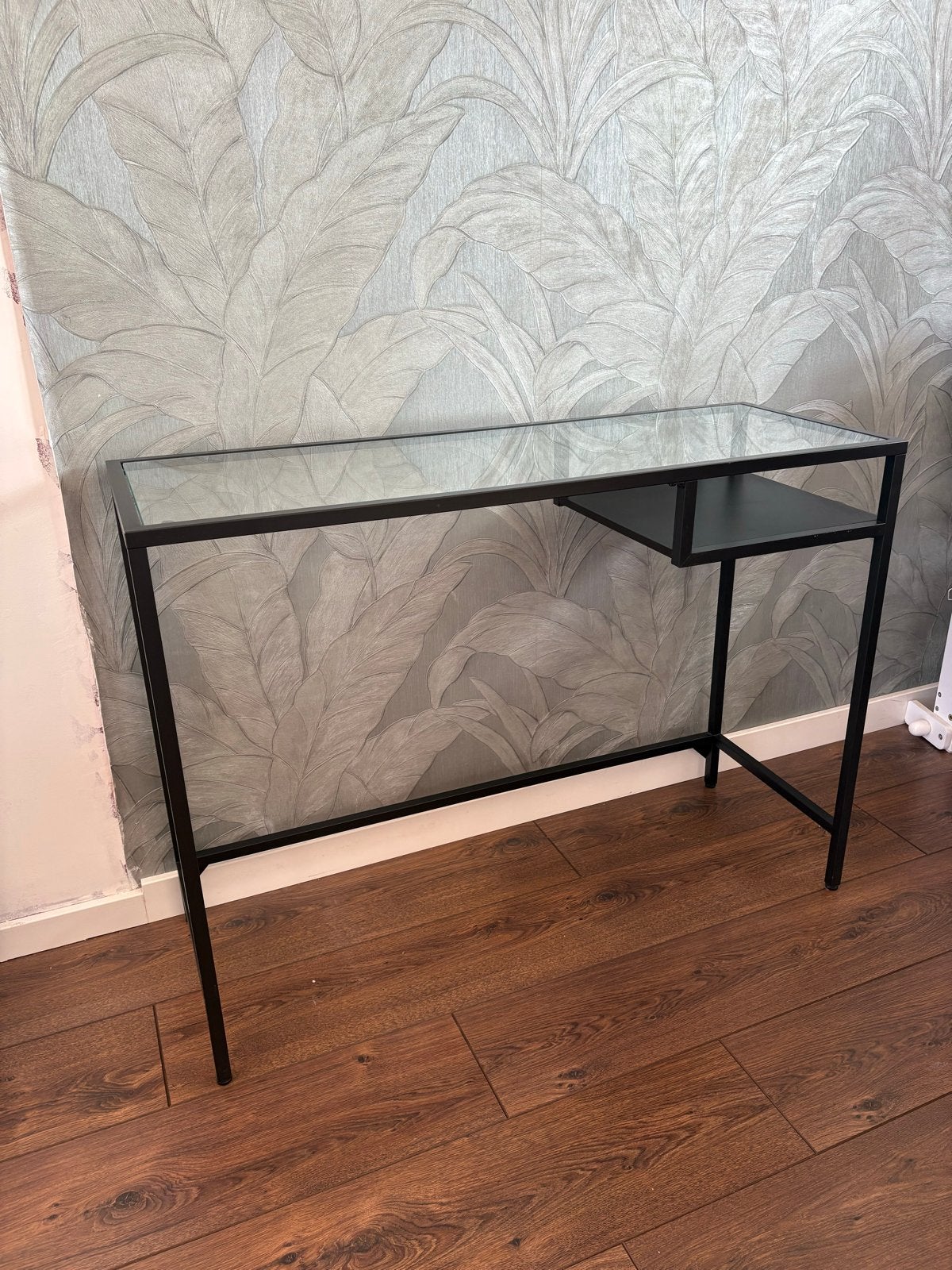 IKEA Vittsjö Bureau/Make-up Tafel Zwart - Zeer Goede Staat, Ophalen, Zo goed als nieuw, IKEA, Modern