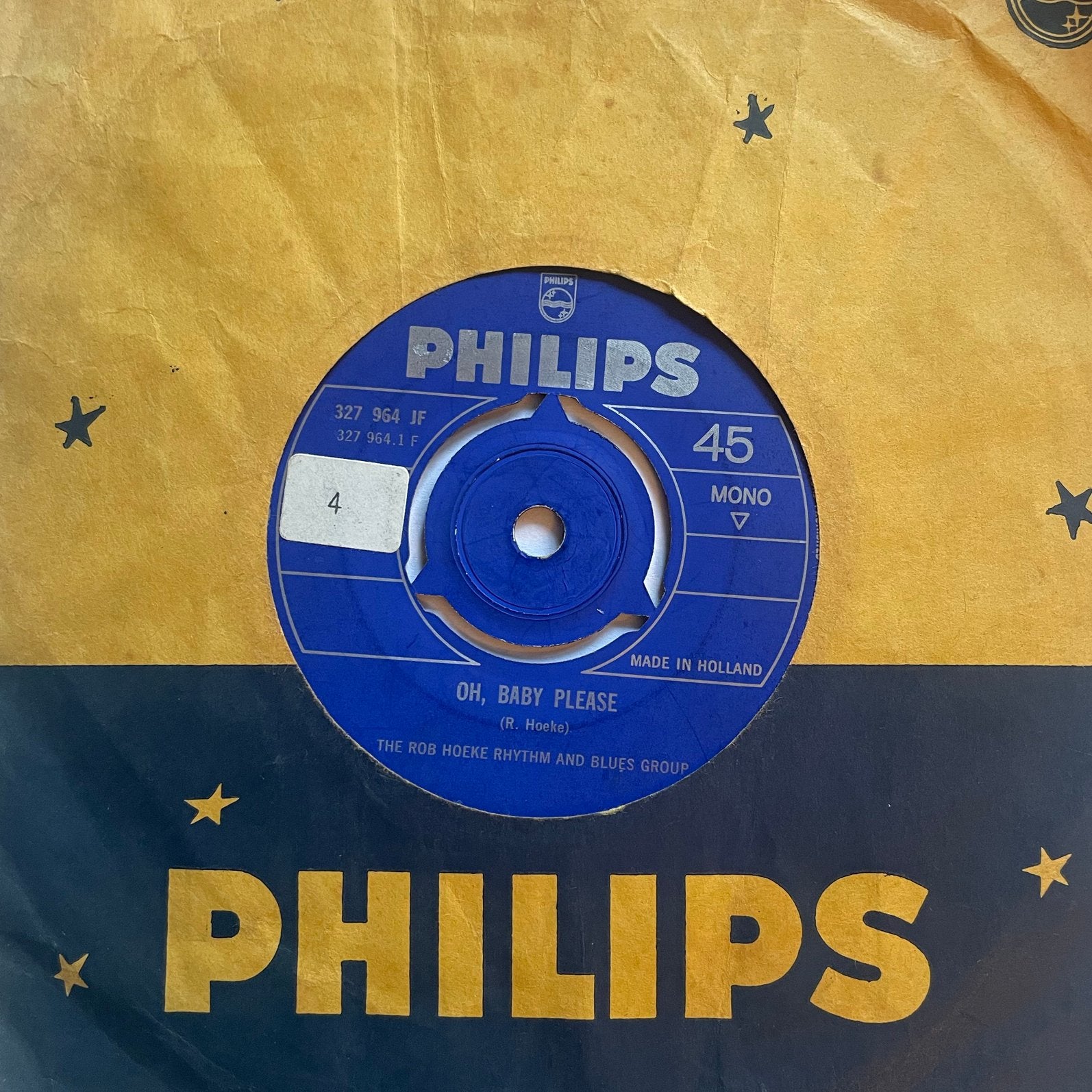 The Rob Hoeke Rhythm and Blues Group - Oh, baby please, Cd's en Dvd's, Vinyl Singles, Ophalen of Verzenden, Zo goed als nieuw