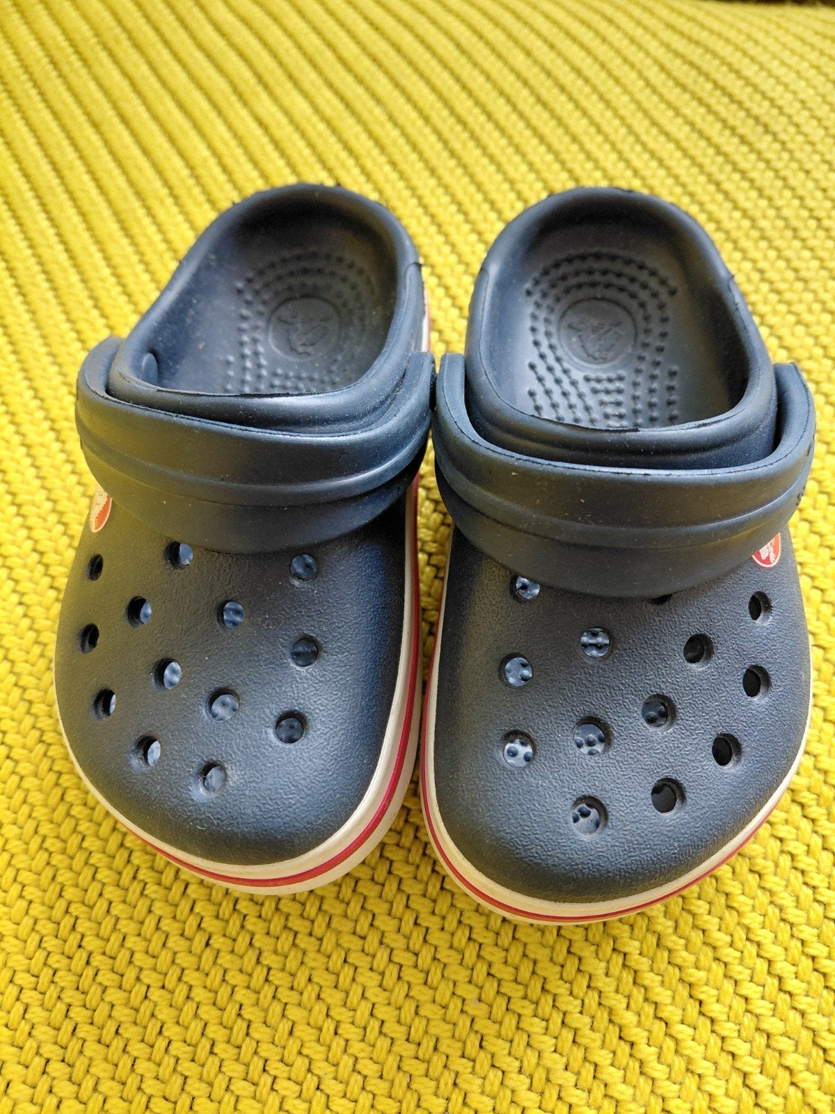 Baby Crocs, ZGAN maat 4/5 (is maat 19/20), Ophalen of Verzenden, Zo goed als nieuw, Jongetje of Meisje, Schoentjes