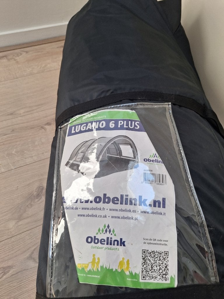 Obelink Lugano 6 Plus Ideaal voor Gezin/Festival, Ophalen, Gebruikt, Tot en met 6