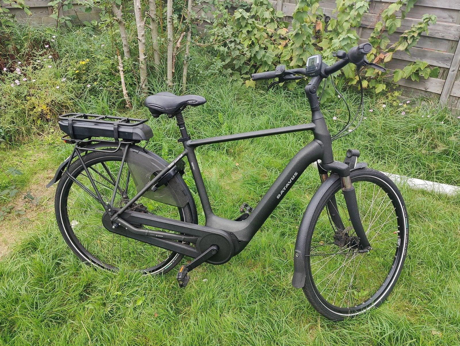 Batavus elektrische fiets met Bosch middenmotor, 59 cm of meer, Ophalen, Zo goed als nieuw, Batavus