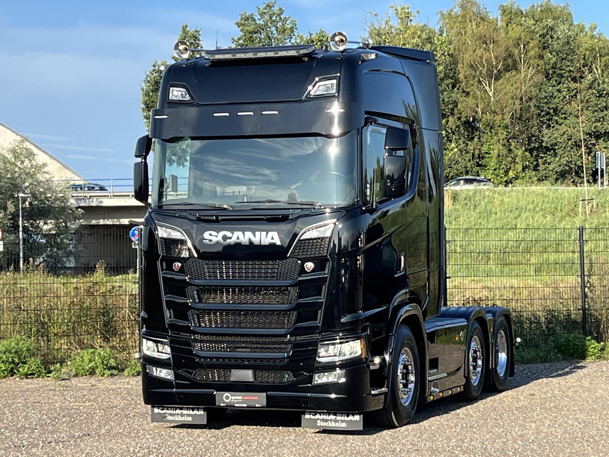 Scania S730 V8 6x2/4 | Standing pipes | Full Air | Chassis c, Auto's, Automaat, Stof, Euro 6, Scania