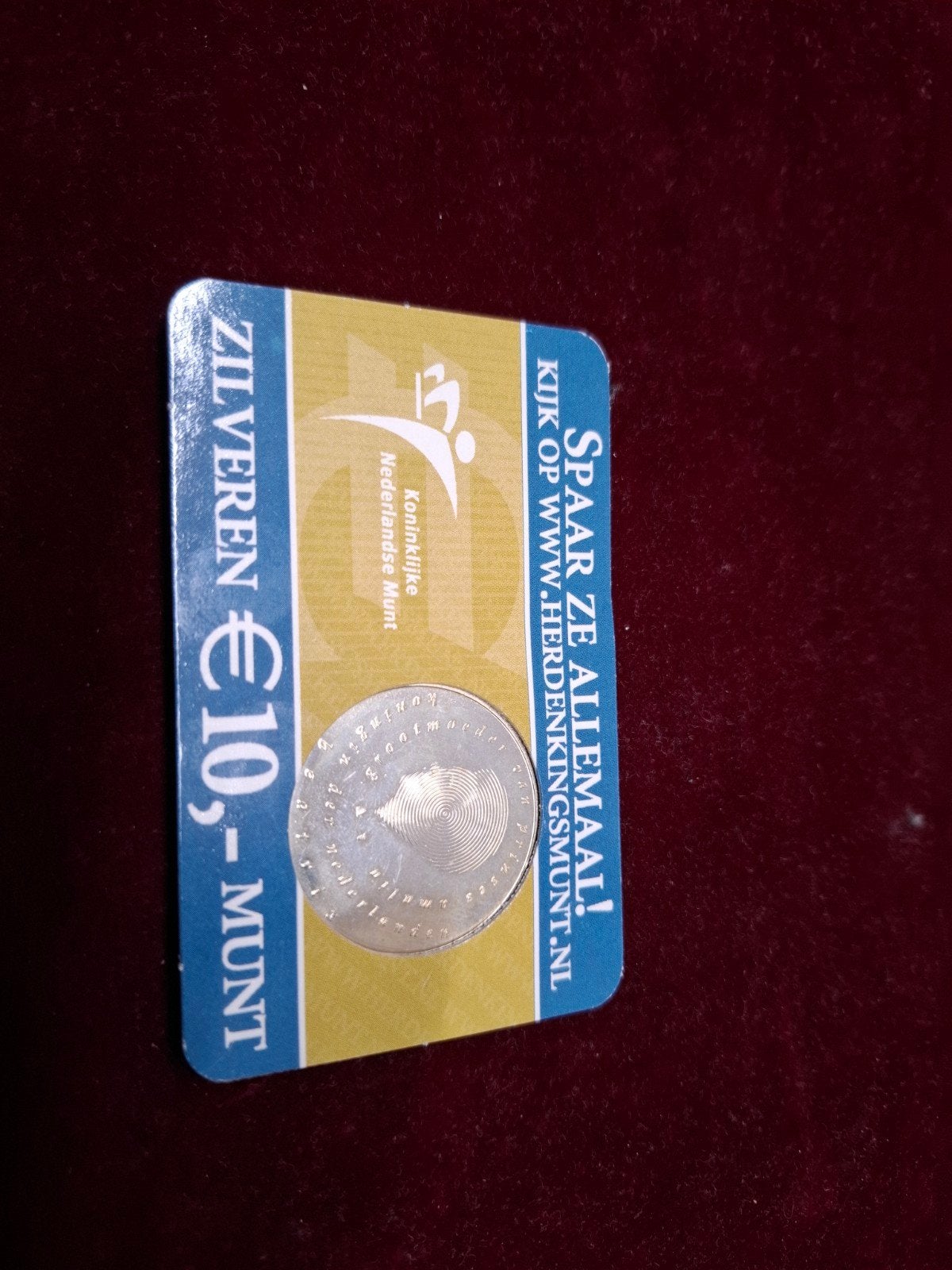 Zilveren Geboortemunt 10 Euro - 2004 Amalia, Postzegels en Munten, Koningin Beatrix, Ophalen of Verzenden, Losse munt, Geboorte of Huwelijk