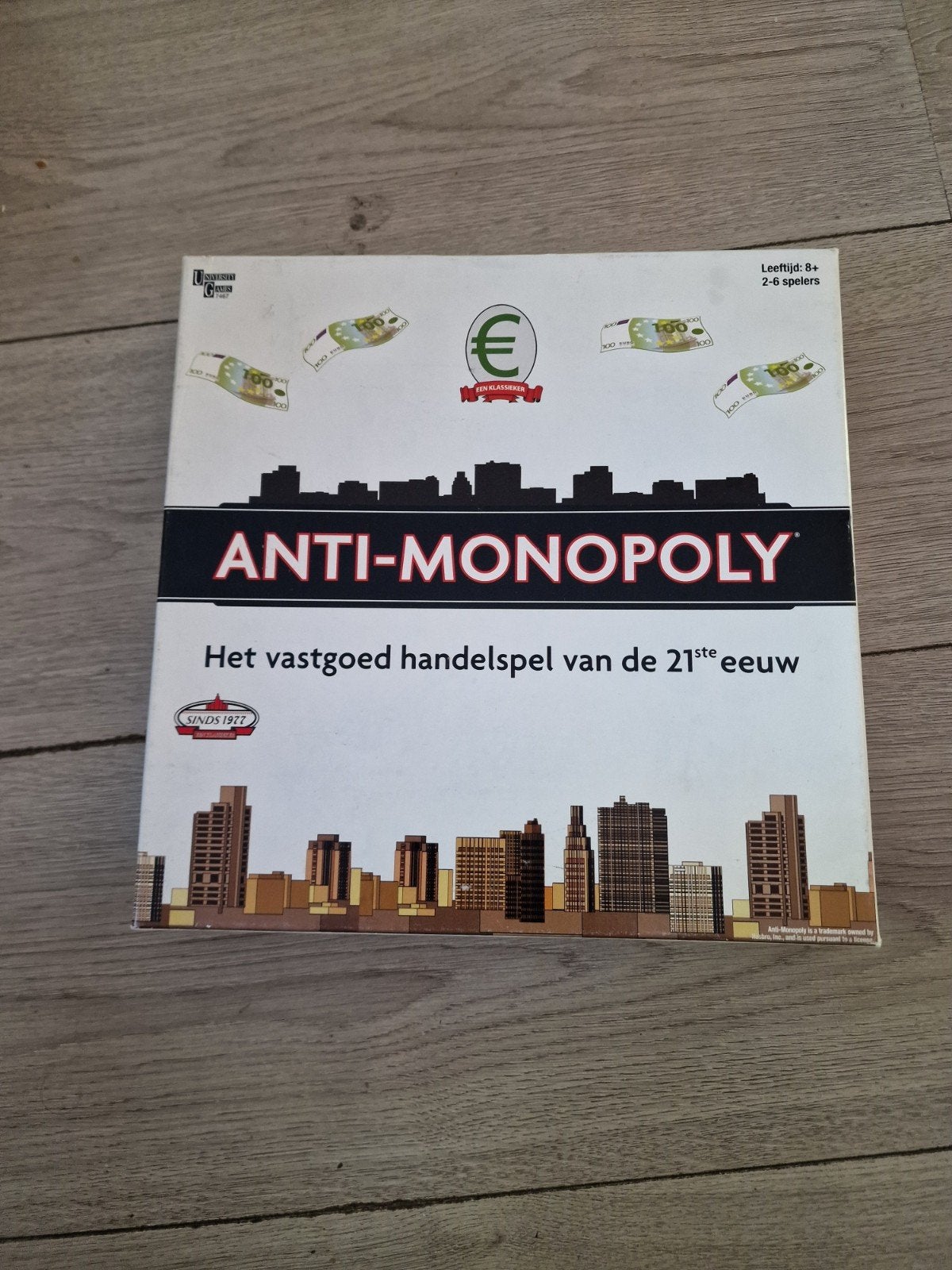Anti-Monopoly: Het vastgoed handelsspel van de 21e eeuw ZGAN, Een of twee spelers, Ophalen of Verzenden, Nieuw