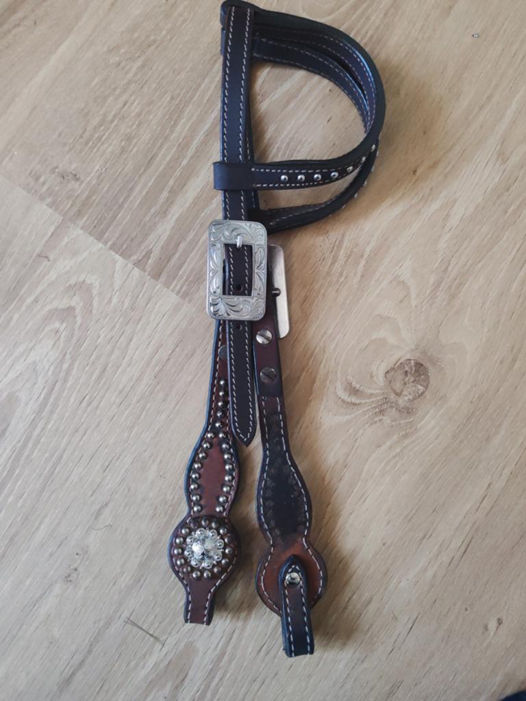 Two Ear Hoofdstel Pony, Dieren en Toebehoren, Ophalen of Verzenden, Gebruikt, Western