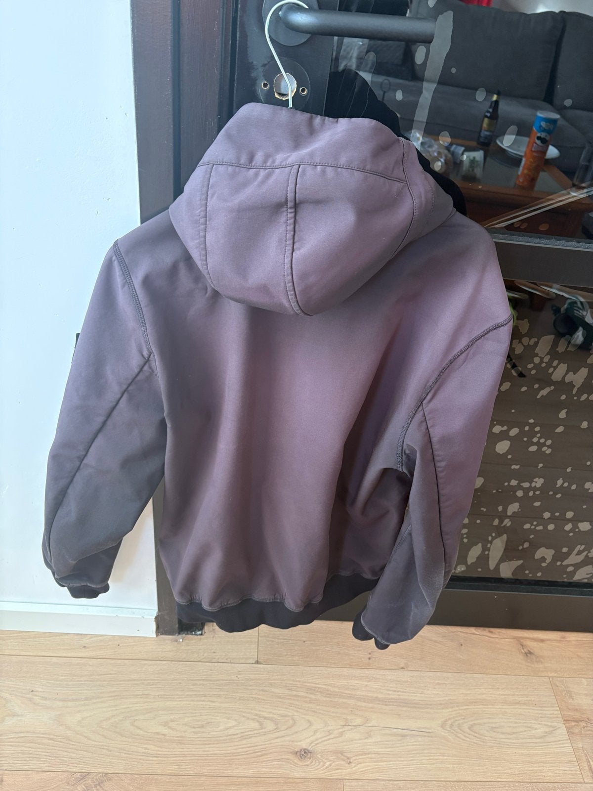 Stone Island jas zwart maat L, Kleding | Heren, Jassen | Winter, Ophalen, Gedragen, Maat 52/54 (L), Zwart