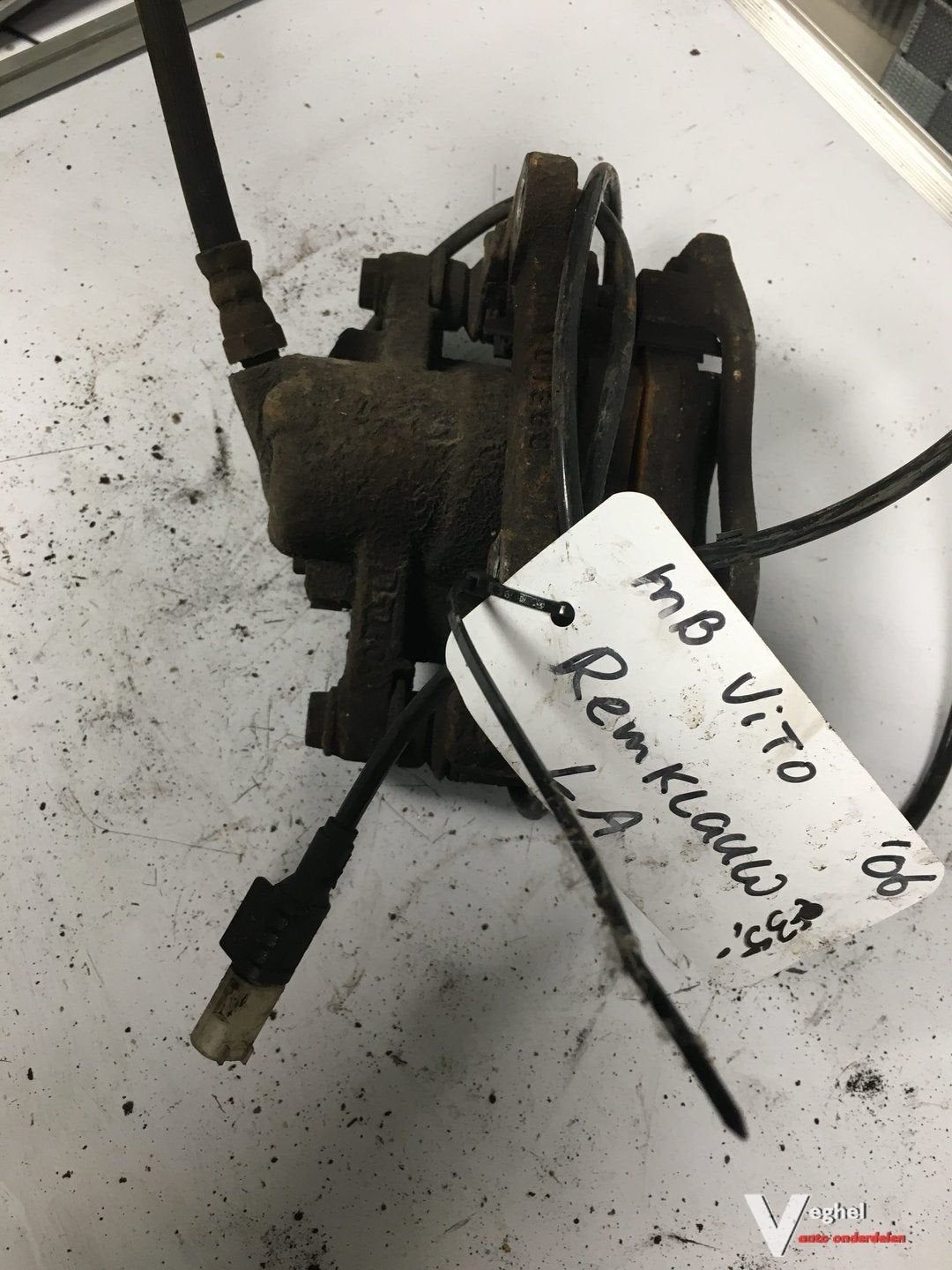 Mercedes Vito 2006 Remklauw Linksachter, Gebruikt, -, -, Ophalen of Verzenden
