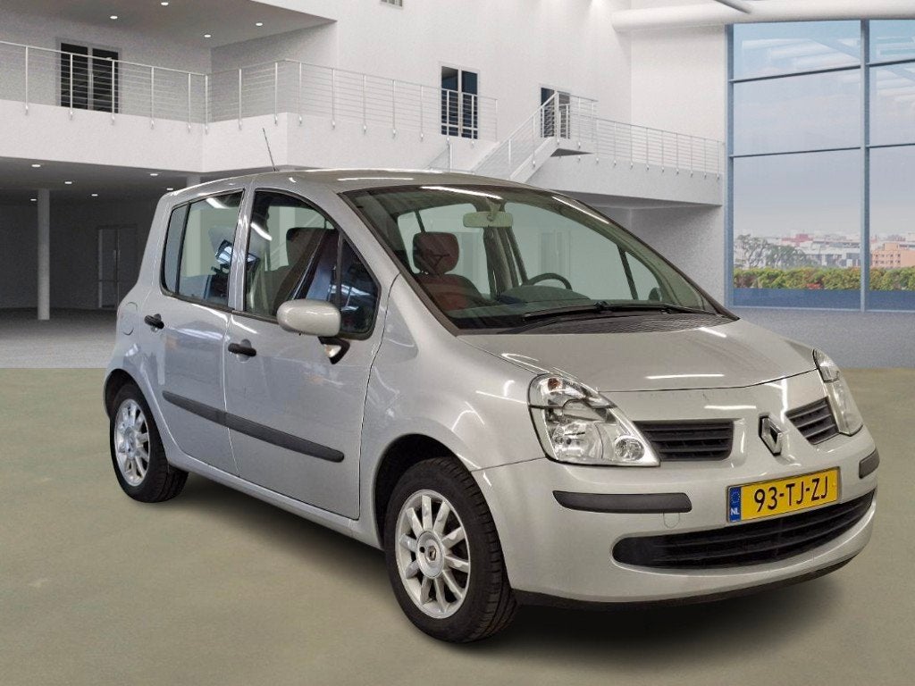 Renault Modus 1.6-16V Privilège|ZEER UNIEK LAGE KM MET NAP|, 15 km/l, 4 cilinders, Automatische klimaatregeling, 49 €/maand