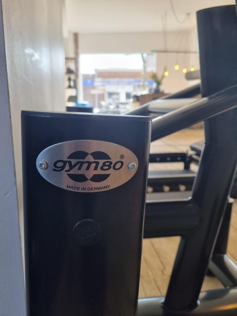 Gym80 Squatmachine + Glute builder, Ophalen, Gebruikt, Krachtstation, Metaal