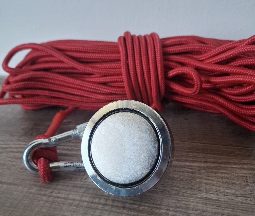 Nieuwe magneet 150 kg trekkracht met touw, Ophalen of Verzenden, Nieuw, Vislijn