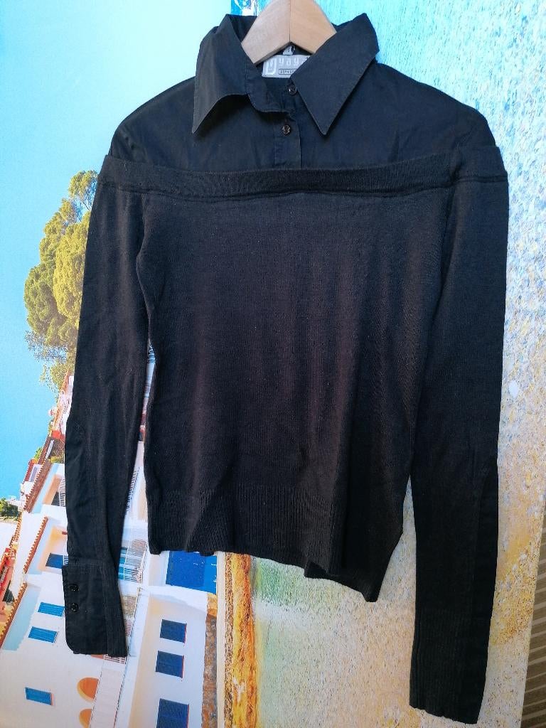 Yaya sophisticated, zwarte aparte trui, S, zgan, Zwart, Ophalen of Verzenden, Zo goed als nieuw, Yaya