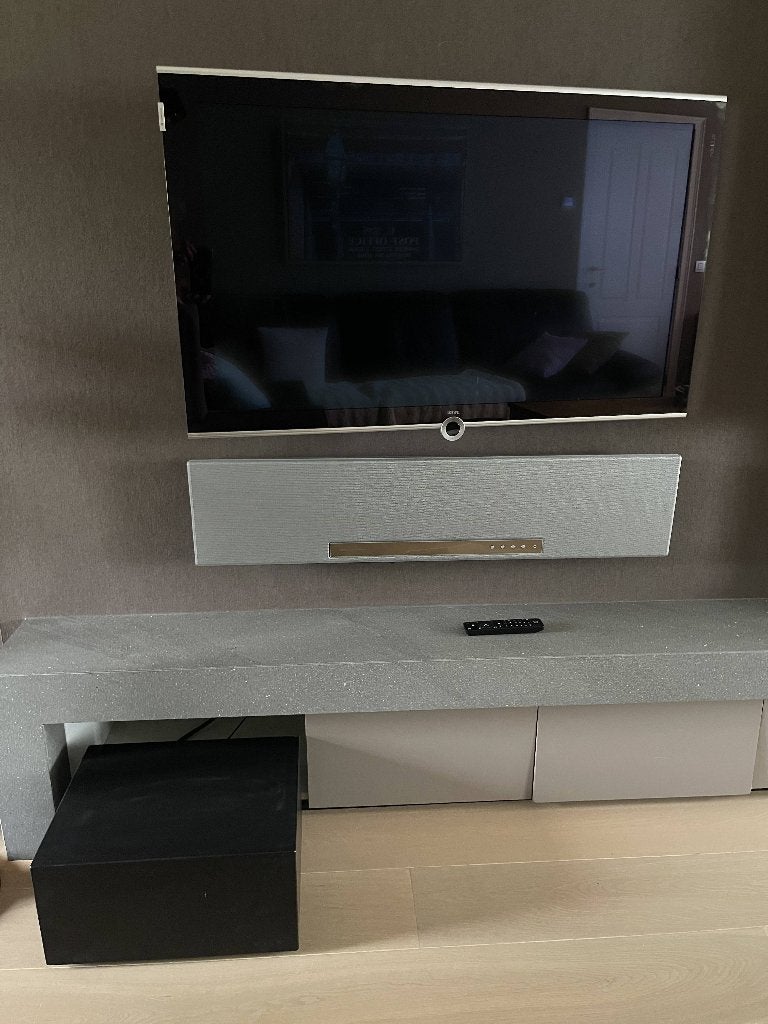 Loewe TV Individual 40 Compose + subwoofer + sound proj., 50 Hz, 80 tot 100 cm, Full HD (1080p), Ophalen