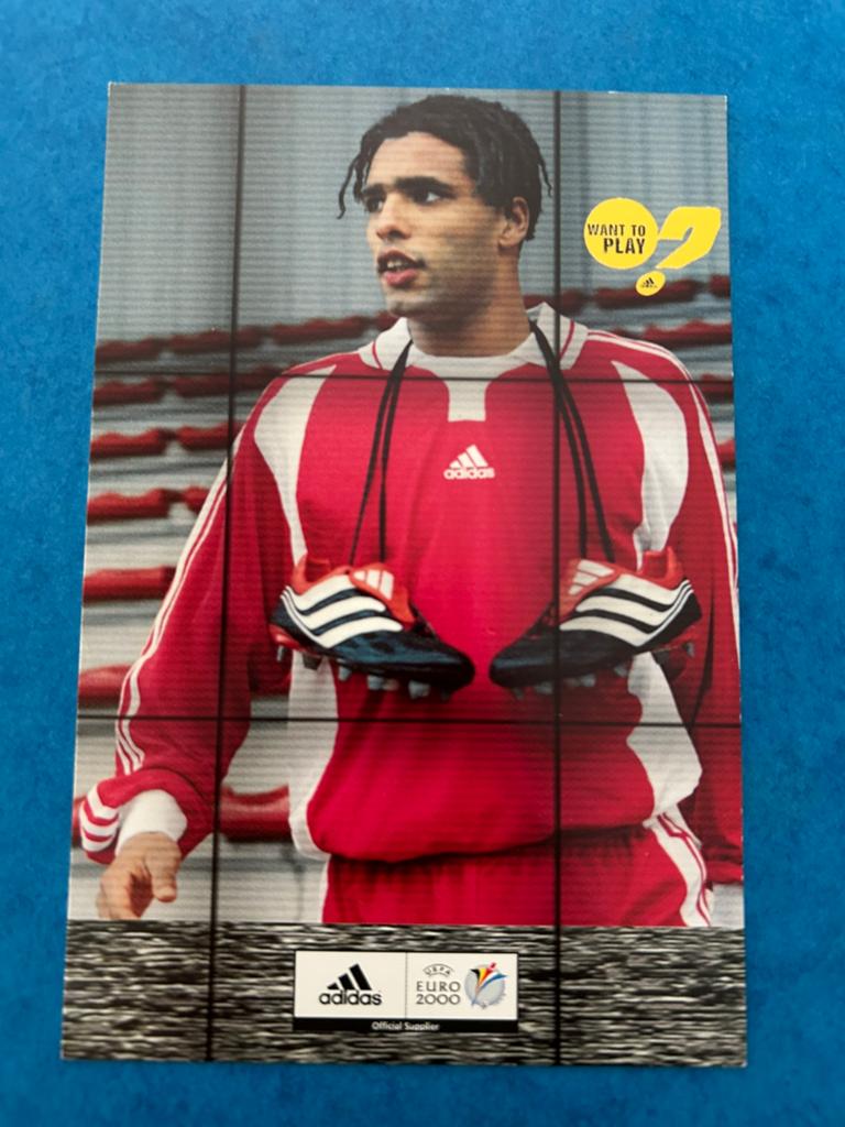 Pierre van Hooijdonck - Spelerskaart, Verzenden, Zo goed als nieuw, Feyenoord, Spelerskaart