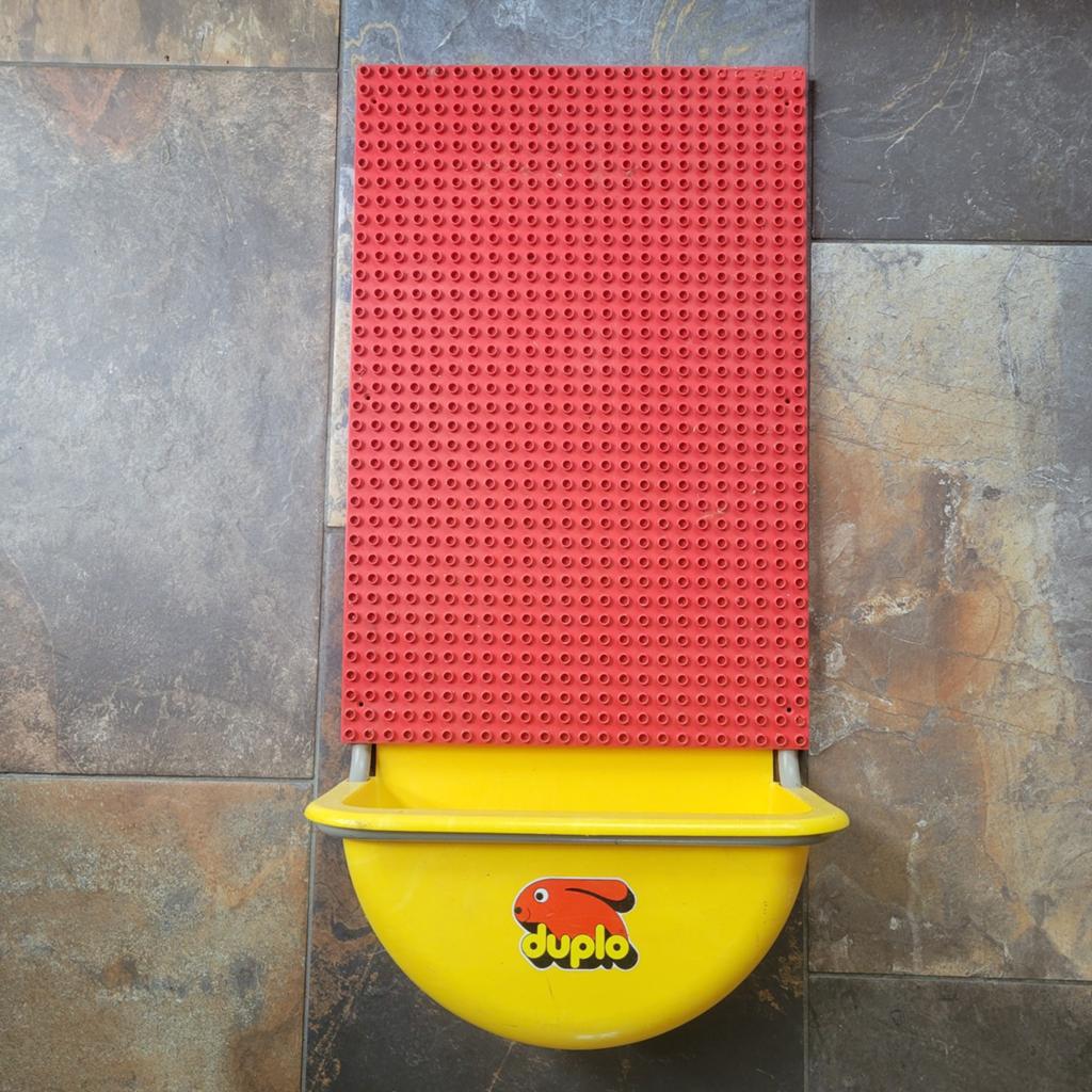 LEGO Duplo Opbergbak met Bouwplaat Vintage
Originele, Ophalen, Gebruikt, Duplo