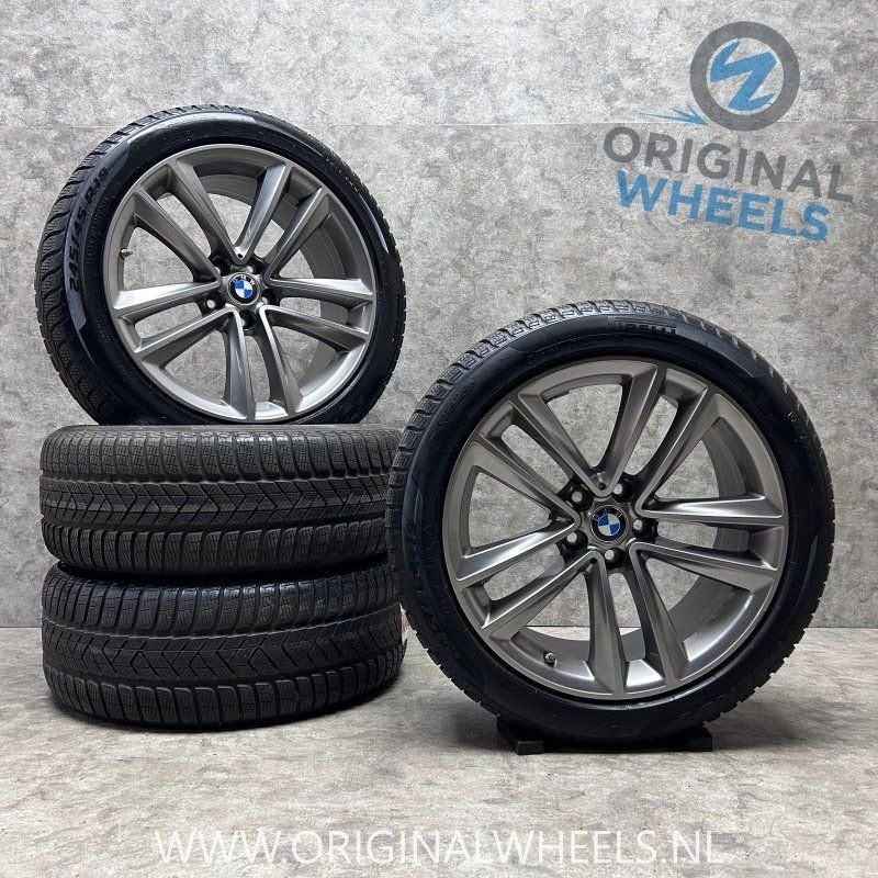 19 inch originele velgen + winterbanden BMW 6 7 serie 630