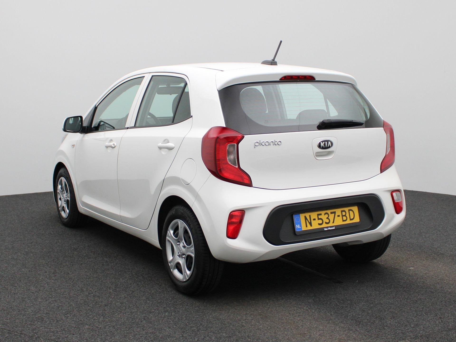 Kia Picanto 1.0 DPi ComfortLine AUTOMAAT | Airco | Bleutooth, Auto's, 877 kg, Stof, Gebruikt, 4 stoelen