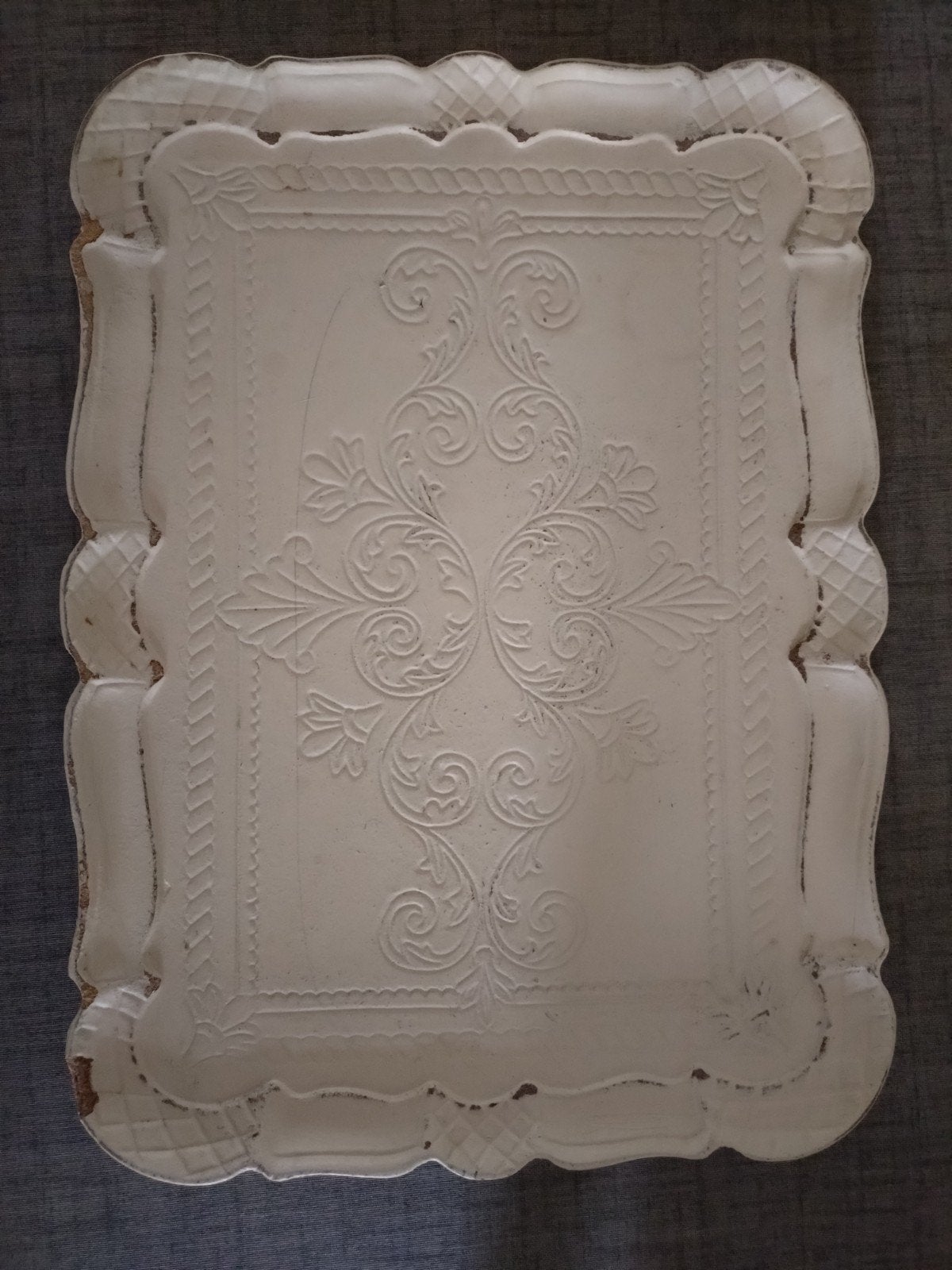 Dienblad Rivièra Maison., Ophalen, Zo goed als nieuw, Rechthoekig, Hout