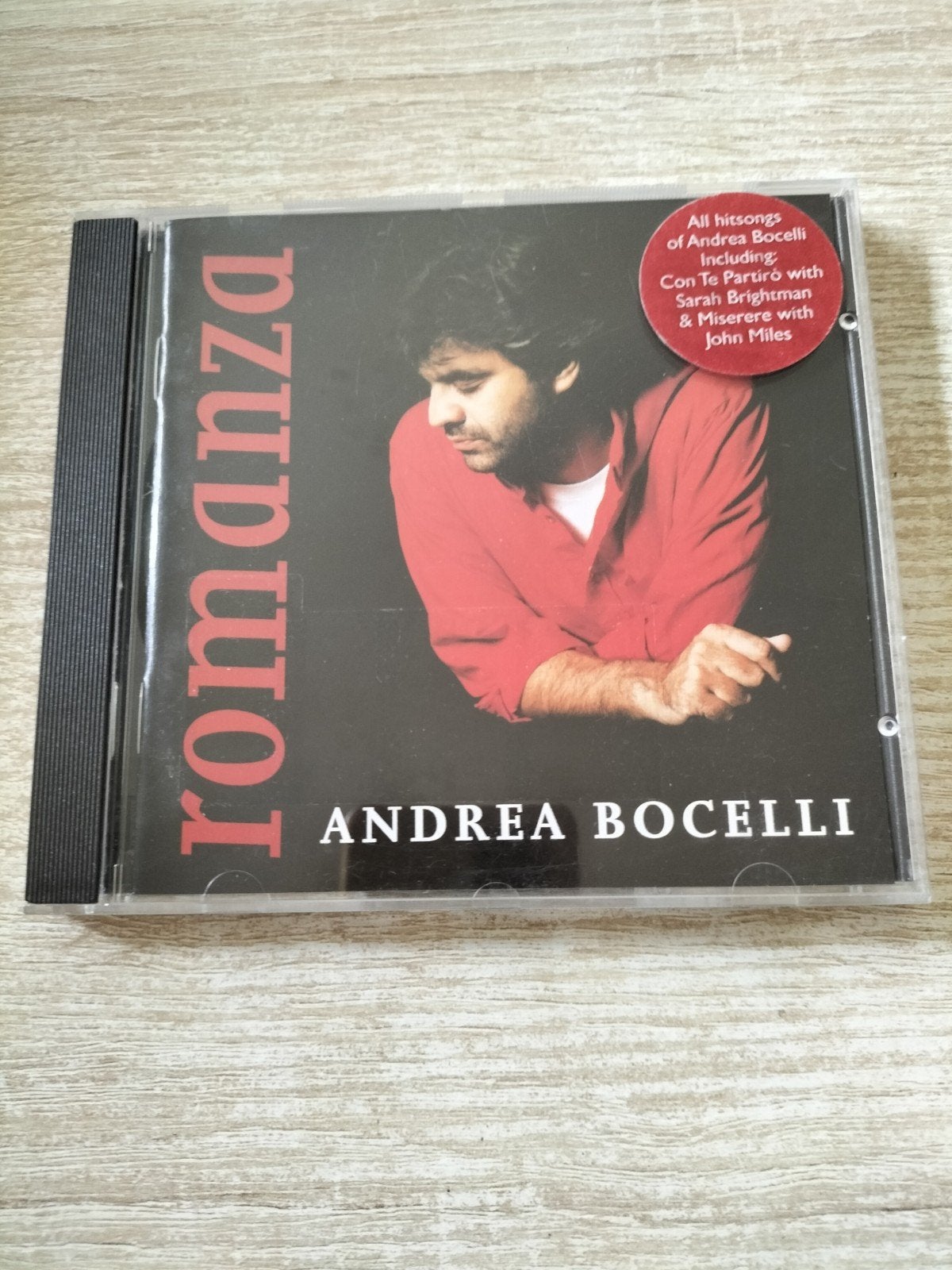 Andrea Bocelli - romanza, Cd's en Dvd's, Cd's | Pop, Ophalen of Verzenden