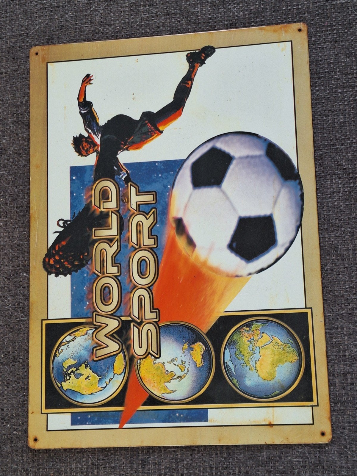 world sport wandbord, Ophalen of Verzenden, Buitenlandse clubs