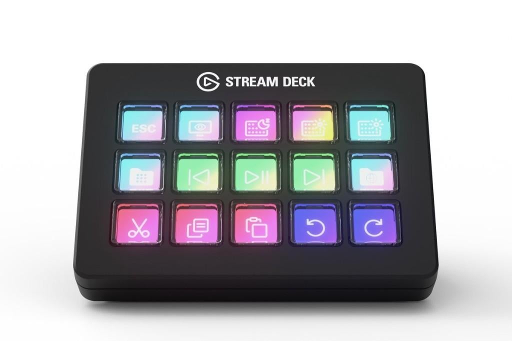 Elgato Stream Deck MK.2 met garantie + bon, Computers en Software, Elgato, Ophalen of Verzenden, Gaming toetsenbord, Bedraad