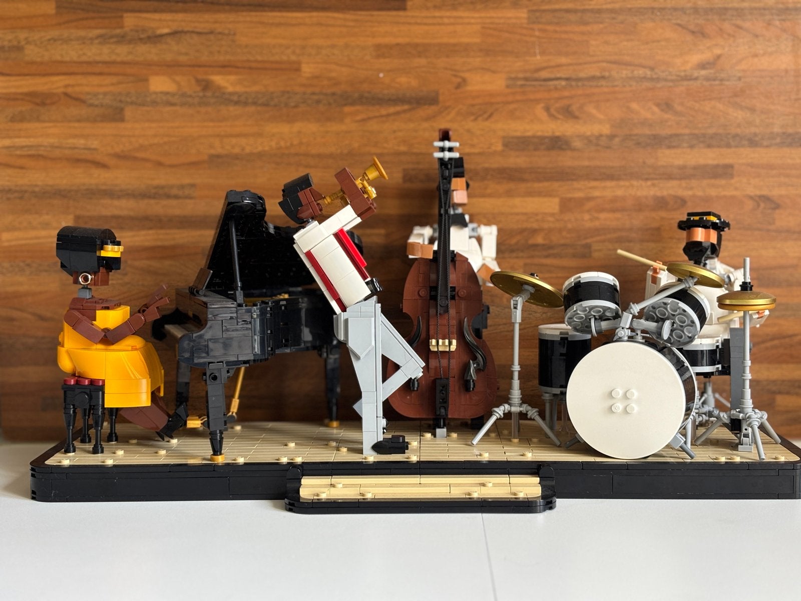 Lego Ideas Jazzkwartet (21334) - Zonder doos en boekje, Ophalen, Lego, Compleet, Complete set
