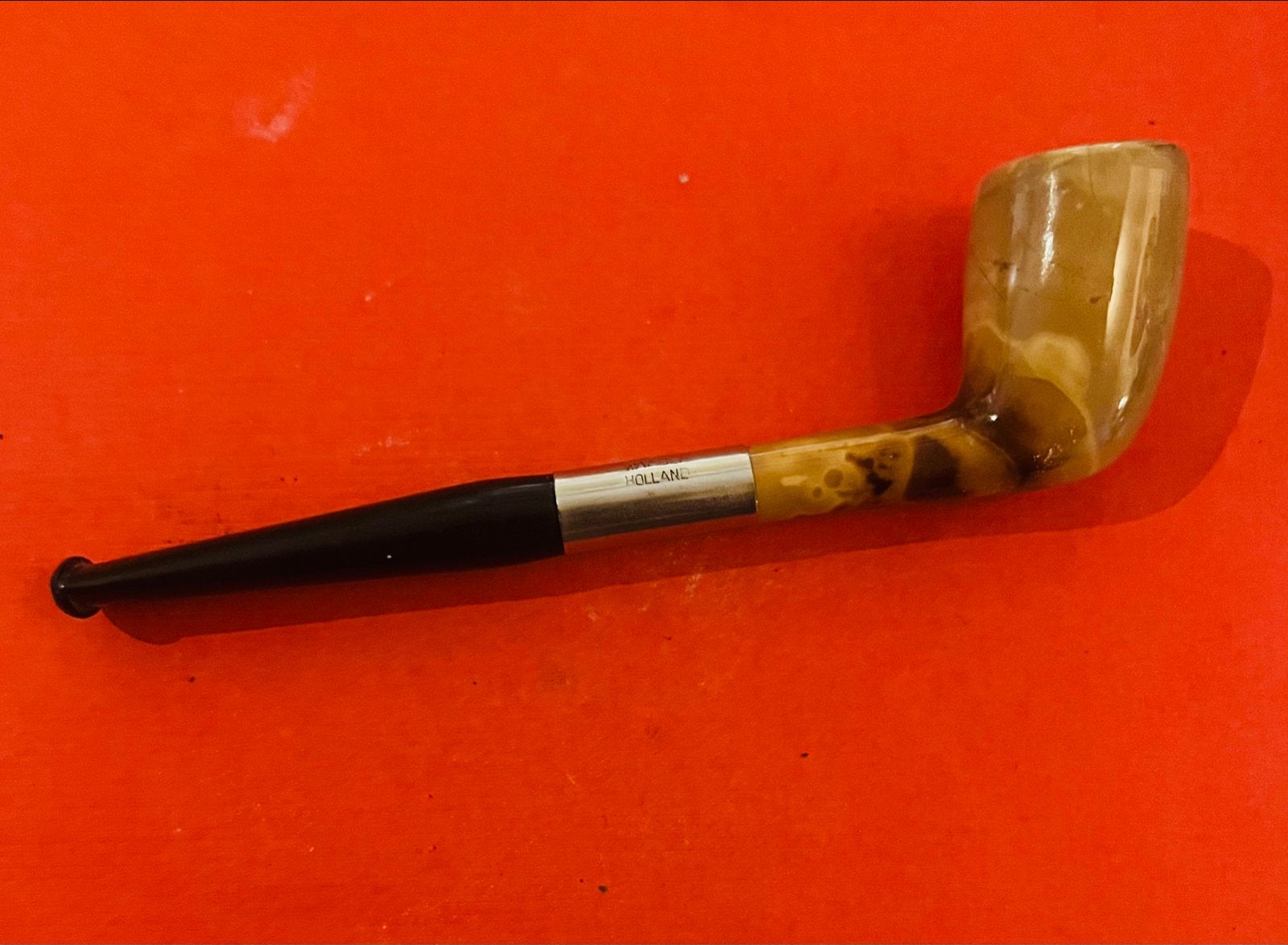 Antieke Goedewaagen Gouda Holland pijp met etui, Antiek en Kunst, Antiek | Overige Antiek, Verzenden