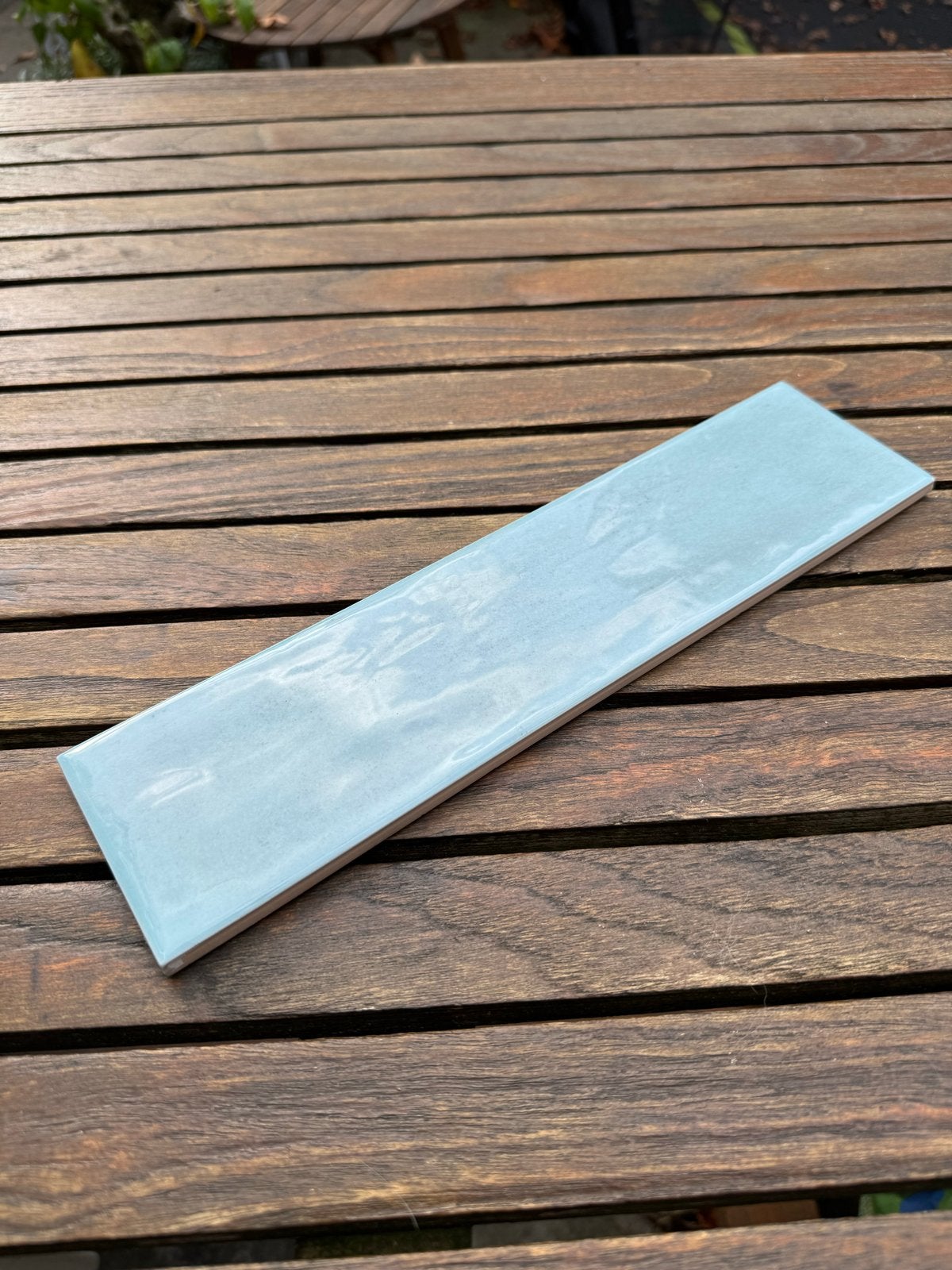 Mooie turquoise wandtegels 7,5x30 cm - Nieuw in doos, Ophalen, Nieuw, Minder dan 20 cm, 20 tot 40 cm