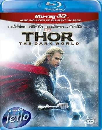 Blu-ray 3D: Marvel's Thor 2: The Dark World (2013) UK nNLO, Ophalen of Verzenden, Nieuw in verpakking, Actie