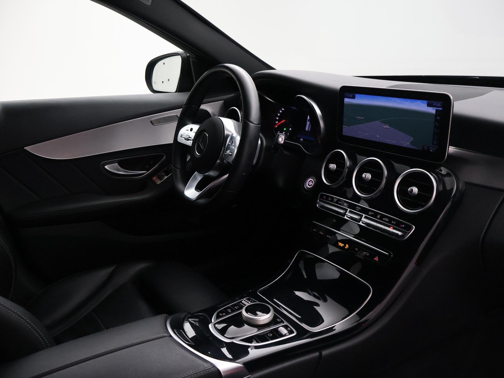 Mercedes-Benz C-klasse Estate 300e PHEV 320 PK AMG SPORT + C, Automaat, 320 pk, Zwart, Hybride Elektrisch/Benzine