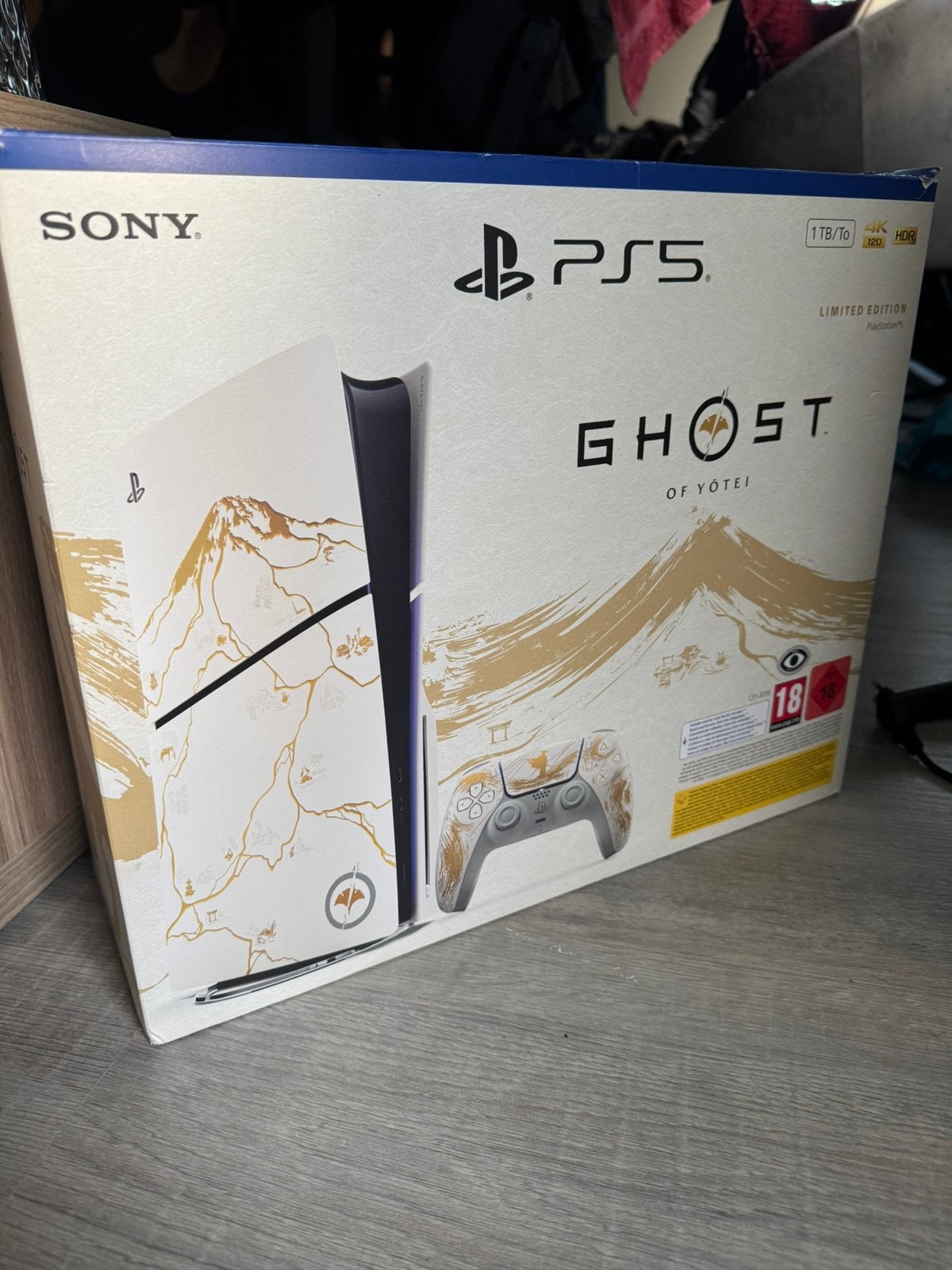 PS5 Slim Ghost of Yōtei Edition – 2 Controllers – Garantie, Ophalen, Zo goed als nieuw, Playstation 5