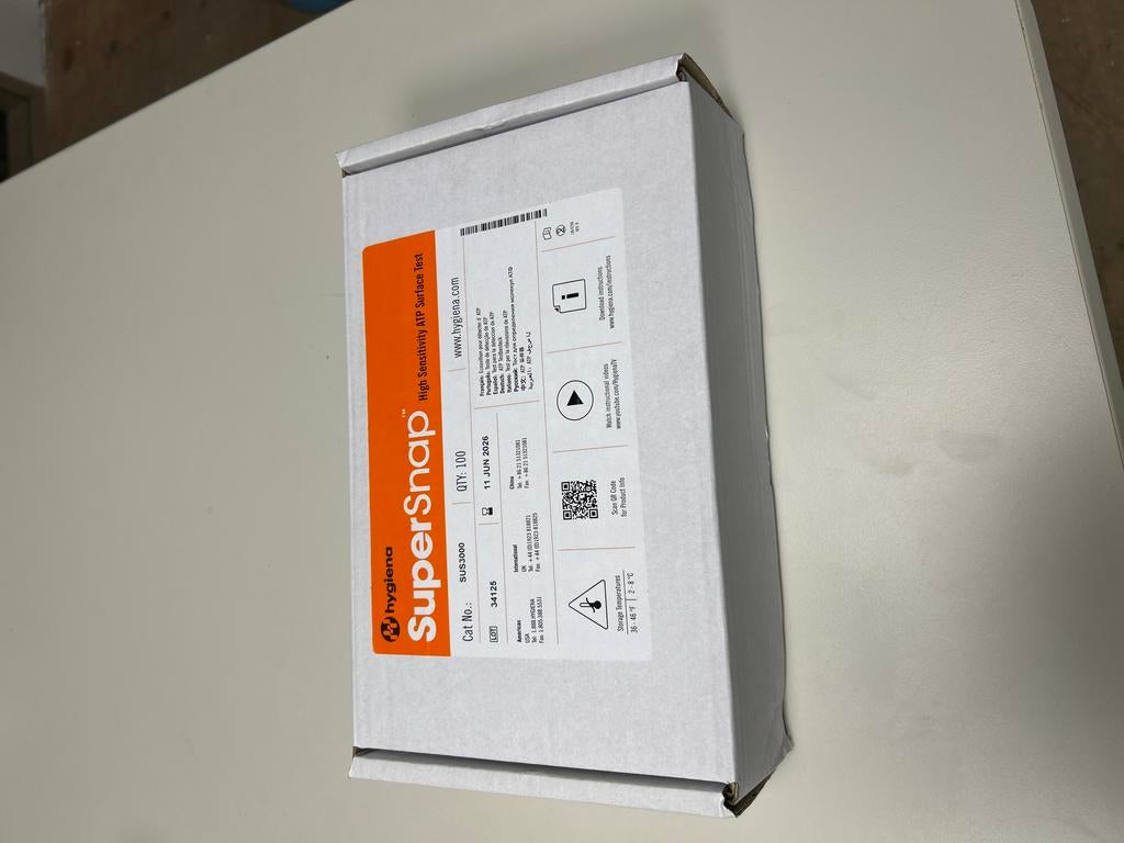 Hygiena SuperSnap High Sensitivity ATP Surface Test 50 stuks